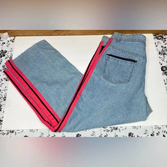 Koche striped wide leg jeans - Picture 12 of 16